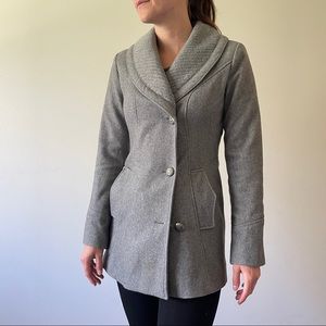 GUESS Wool Blend Coat